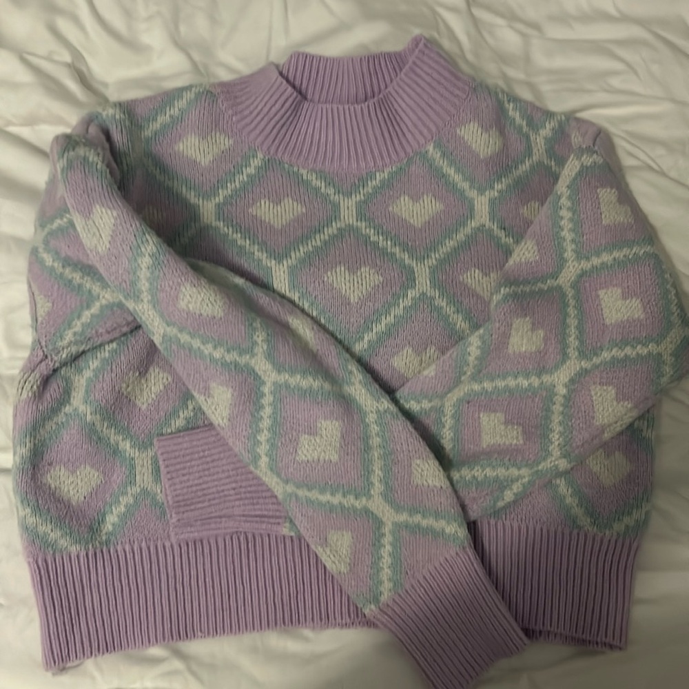 Cropper sweater